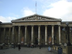 Front Entrance of the British Museum