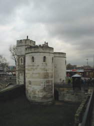 Entrance tower to the Tower of London